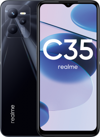 Смартфон realme C35 4/128 Gb Черный