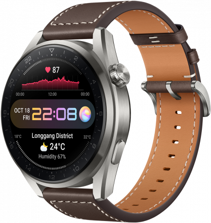 Часы HUAWEI WATCH 3 Pro LTE 48mm Brown (Galileo-L40E)