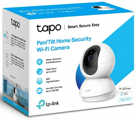 IP-камера TP-Link Tapo C210 поворотная Белая