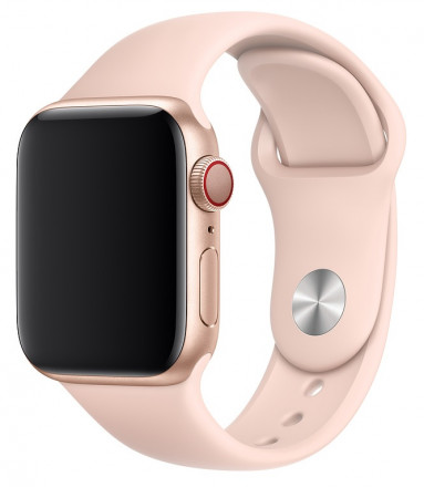 Ремешок для умных часов Everstone ES-AWBS-206 Apple Watch 42/44мм силиконовый Pink