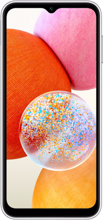 Смартфон Samsung Galaxy A14 4/64Gb Серебристый (SM-A145)