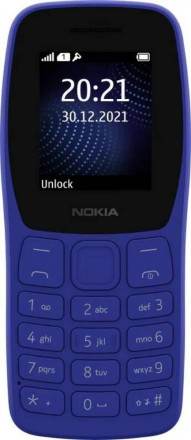 Мобильный телефон Nokia 105 (2022) Dual sim Синий