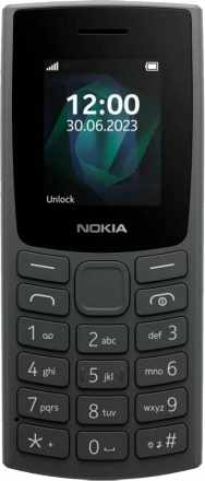 Мобильный телефон Nokia 105 (2023) Древесный уголь