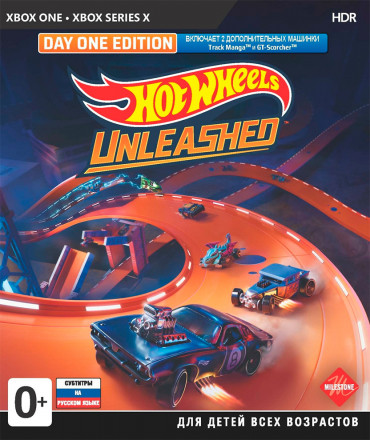 Игра Microsoft Xbox One Hot Wheels Unleashed Day One Edition русские субтитры