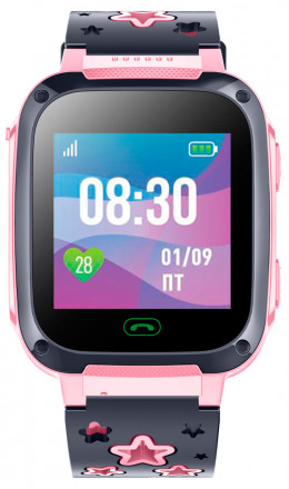 Детские часы Jet Kid Star Pink-Grey