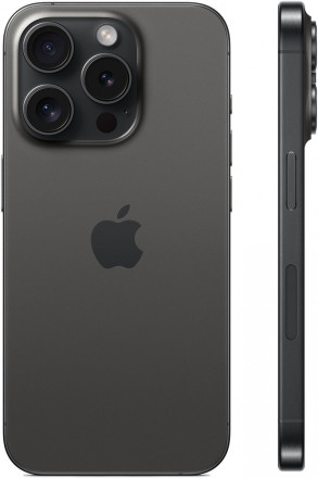 Смартфон Apple iPhone 15 Pro 256Gb SIM + SIM Черный титан