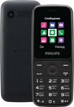 Мобильный телефон Philips Xenium E125 DS Черный
